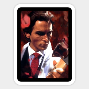 American Psycho Sticker